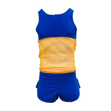 Wind Quantec with Net Kit Pack of 12 - Royal/Gold