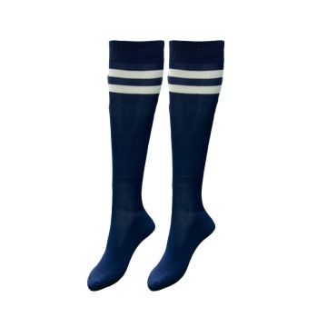 Basic Unisex Sports Socks Pack of 14 - Navy/White