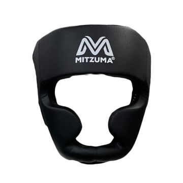 PVC Combat Boxing Headguard Black