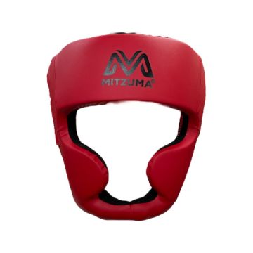 PVC Combat Boxing Headguard Red