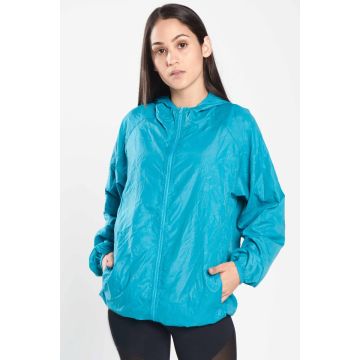 Flash Forward Windbreaker - Aqua Blue