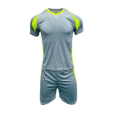 Columbia Mens Football Kit Pack of 14 - Grey/Neon Yellow