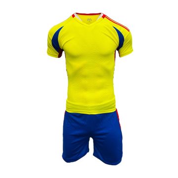 Columbia Mens Football Kit Pack of 14 - Yellow/Red/Royal