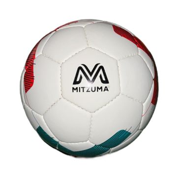 Zone Premium Hand Stitched Training Football White - Size 5