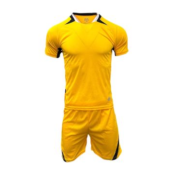 Greece Mens Football Kit Pack of 14 - Gold/Black
