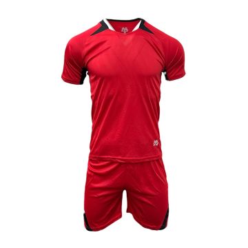 Greece Mens Football Kit Pack of 14 - Red/Black
