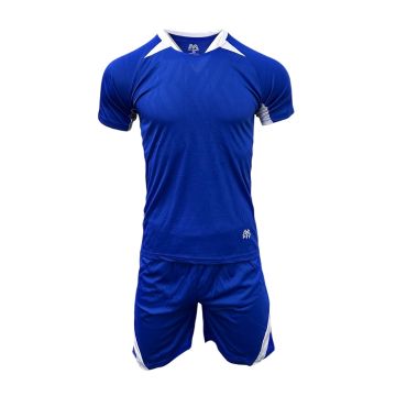 Greece Mens Football Kit Pack of 14 - Royal/White