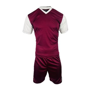 Holland Football Kit Pack of 14 - Maroon/White
