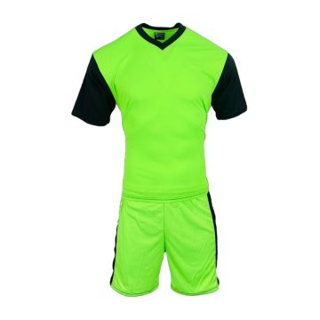 Holland Football Kit of 14 - Neon Green/Black