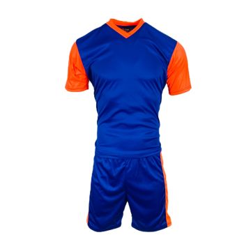 Holland Football Kit of 14 - Royal/Neon Orange