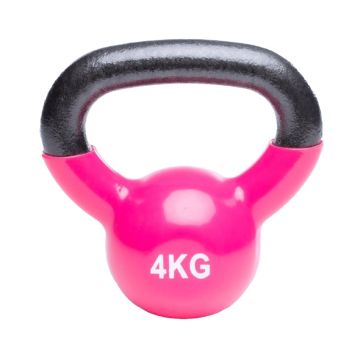 Vinyl-Coated Iron Kettlebell 4kg