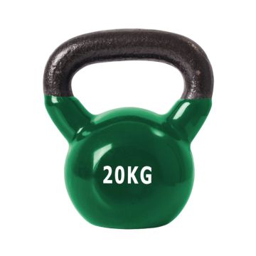 Vinyl-Coated Iron Kettlebell 20kg