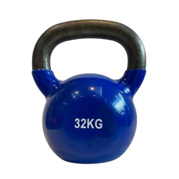 Vinyl-Coated Iron Kettlebell 32kg