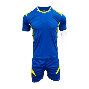 Chile Mens Football Kit Pack of 14 - Royal/Yellow