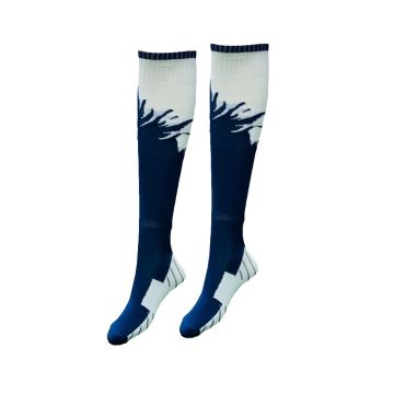 Flame Unisex Sports Socks Pack of 14 - Navy/White