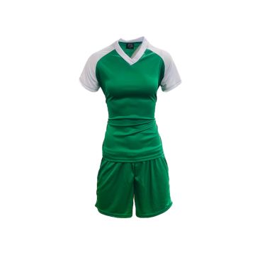 Malta Womens Football Kit Pack of 14 - Emerald/White