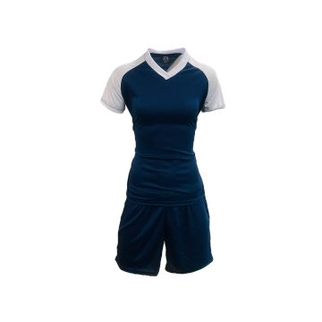 Malta Womens Football Kit Pack of 14 - Navy/White