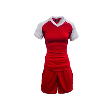 Malta Womens Football Kit Pack of 14 - Red/White