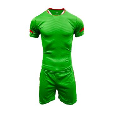 Spain Mens Football Kit Pack of 14 - Emerald/Red