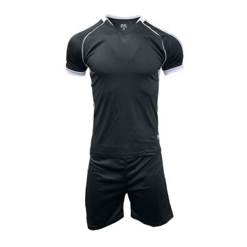 Norway Mens Football Kit Pack of 14 - Black/White