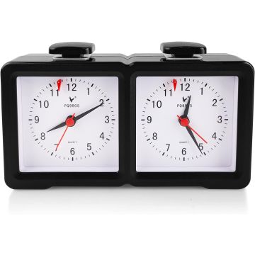 Analog Chess Clock With Quartz Style