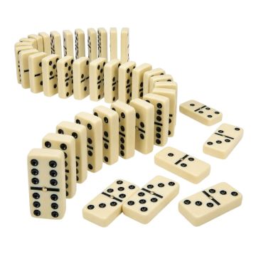 Classic Double Six Domino Set 28 Tiles