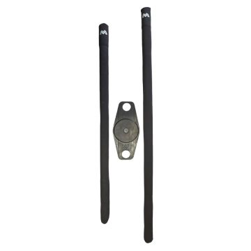 Etonga 2 Fighting Sticks With Rubber Arm Guard
