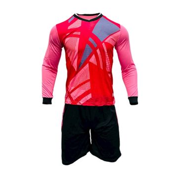 Dortmund Sublimated Goalkeeper Set - Pink