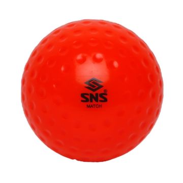 SNS Match Dimple Hockey Ball Orange