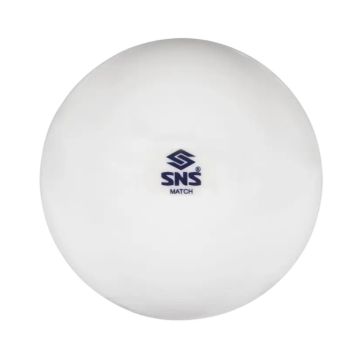 SNS Match Smooth Hockey Ball White