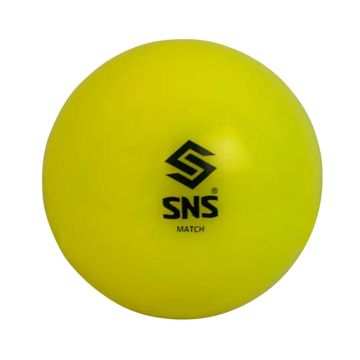 SNS Match Smooth Hockey Ball Yellow