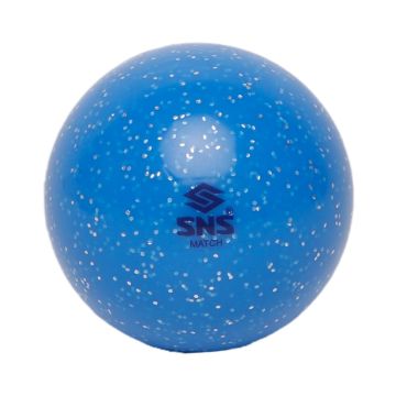 SNS Match Smooth Hockey Ball Glitter Blue