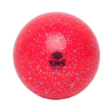 SNS Match Smooth Hockey Ball Glitter Pink