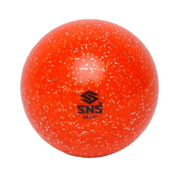 SNS Match Smooth Hockey Ball Glitter Orange