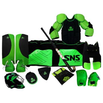 SNS Elite Hockey Goalkeeper Kit - Large Combo