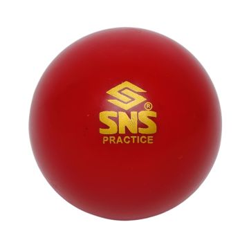 SNS Practice Smooth Hockey Ball Red