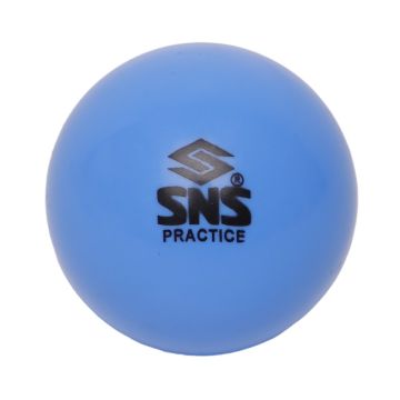 SNS Practice Smooth Hockey Ball Neon Blue