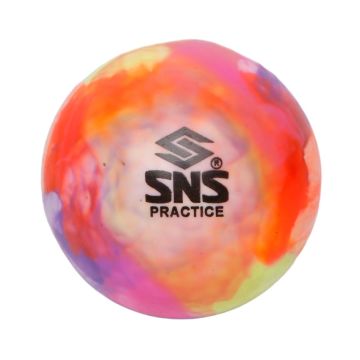 SNS Practice Smooth Hockey Ball Multi-Swirl
