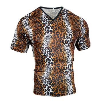 Ingwe Print Sublimated T-Shirt Pack of 12 - Brown