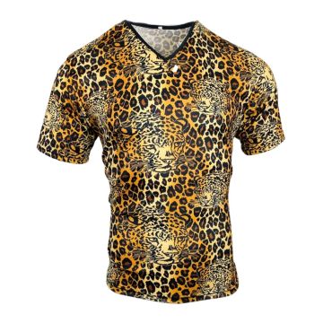 Ingwe Print Sublimated T-Shirt Pack of 12 - Gold