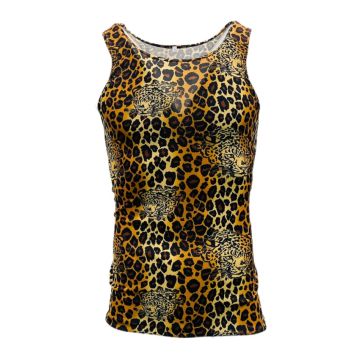 Ingwe Print Sublimated Vest Pack of 12 - Gold