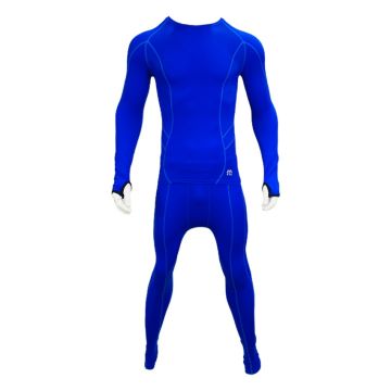 Compression long Pants And Long Sleeve Set - Royal