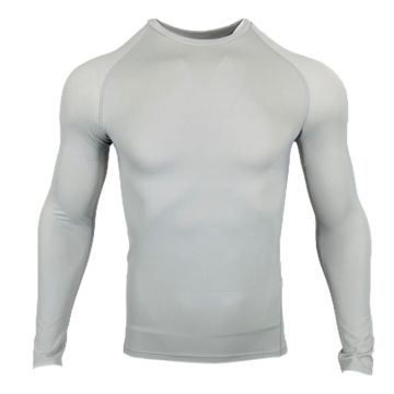 Compression Training Long Sleeve Top - Grey