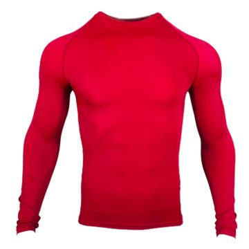 Compression Training Long Sleeve Top - Maroon