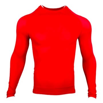 Compression Training Long Sleeve Top - Red