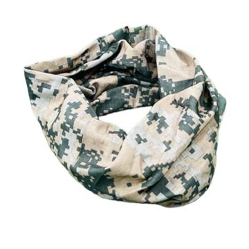 Neck Gaiter/ Multi-Purpose Headband - Camo Brown