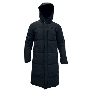 Padded Unisex Parka  Jacket - Black