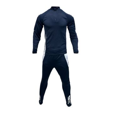 Lunar Half-Zip Training Tracksuit - Navy/White