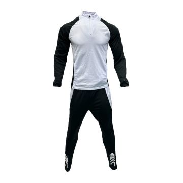 Lunar Half-Zip Training Tracksuit - White/Black