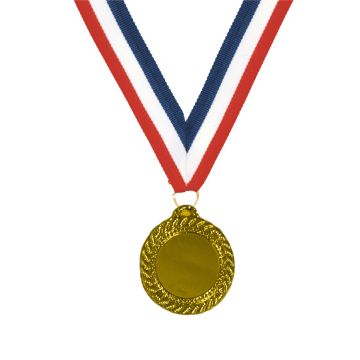 Caesar Gold Plain Medal